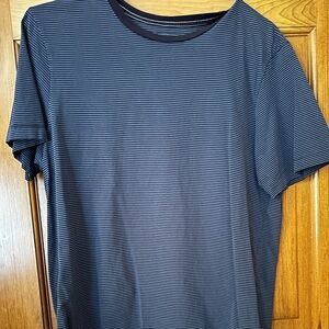 Lands End Striped T-shirt Size Large